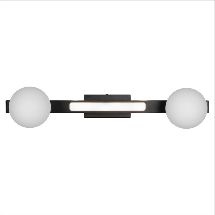 LED Wall light MAGNET LED/13W/230V + 2xG9/60W 3000/4000K black