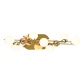 LED Wall Light MARS LED/12W/230V 3000K Gold