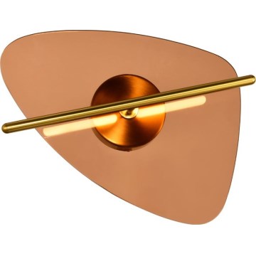 LED Wall Light RELAX LED/5W/230V Gold/Smoky Brown