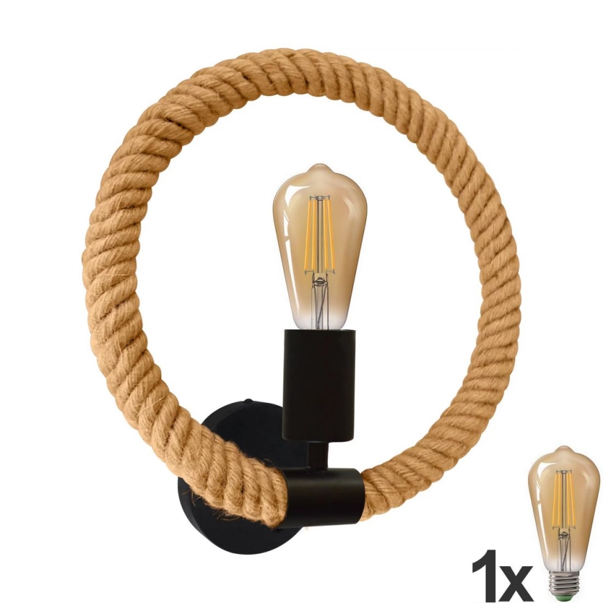 LED Wall light ROPE ARTHUR 1xE27/10W/230V