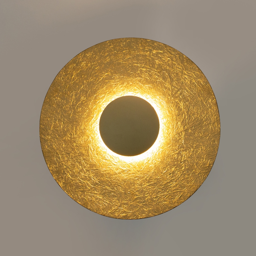 LED Wall light SOLE LED/7W/230V d. 44 cm gold