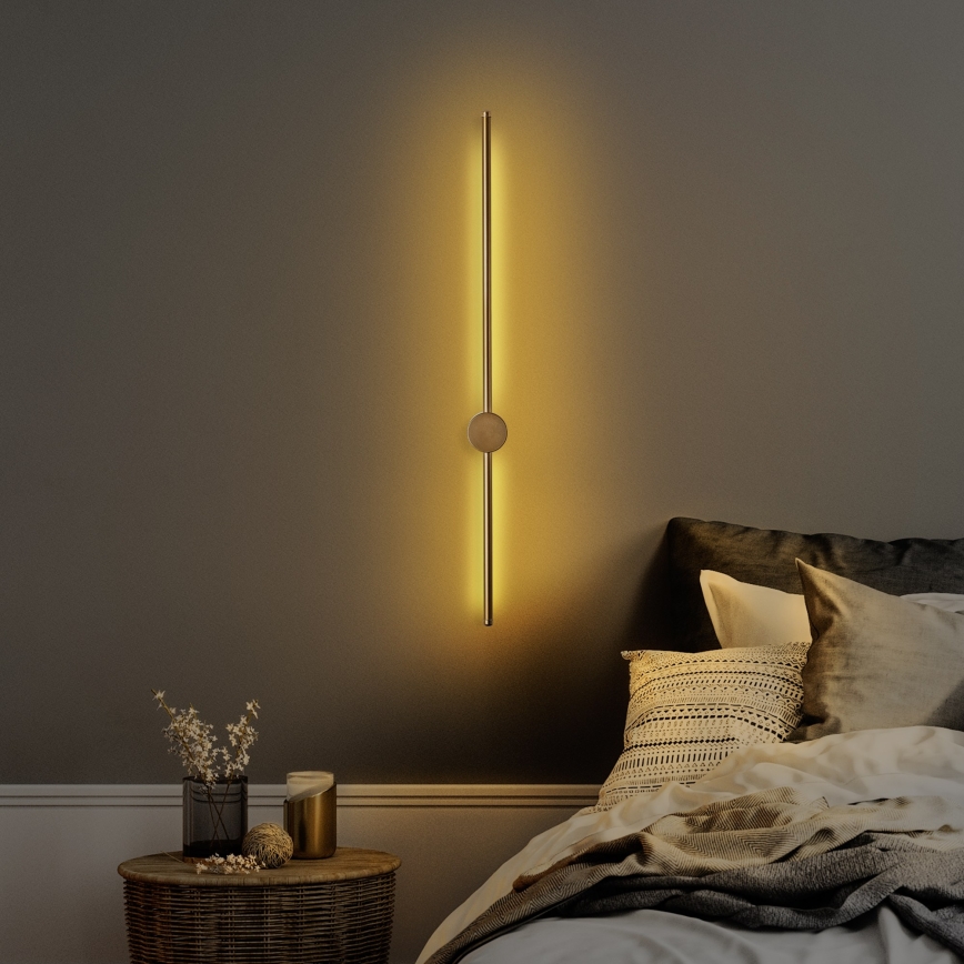 LED Wall Light SWORD LED/13W/230V 3000K matte gold