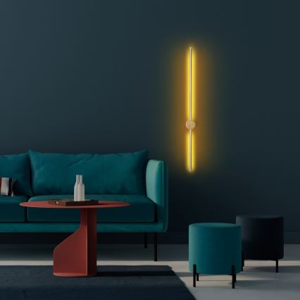 LED Wall Light SWORD LED/13W/230V 3000K matte gold