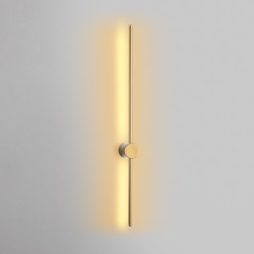 LED Wall Light SWORD LED/13W/230V, Gold Finish