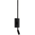 LED Wall Light TORCH LED/6W/230V + LED/3W Black