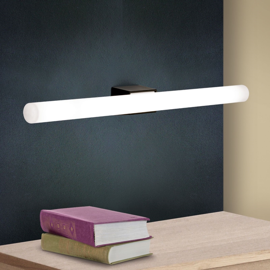 LED Wall light VISAGIST 1xS14d/8W/230V black