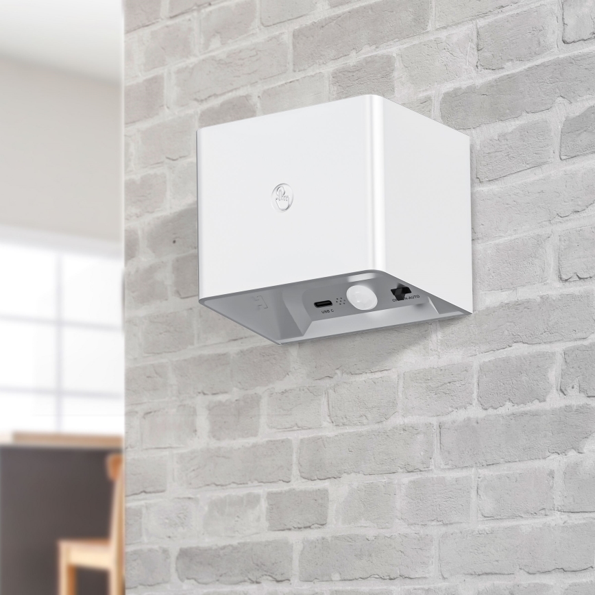 LED Dimmable wall touch light with sensor MIRI LED/2,5W/3,7V 3000/4000/6400K 4000 mAh white