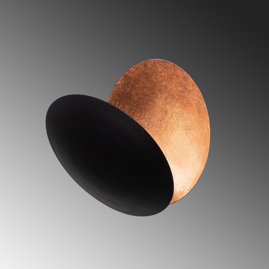 LED Wall light YOSMA LED/5W/230V 3000K black/copper