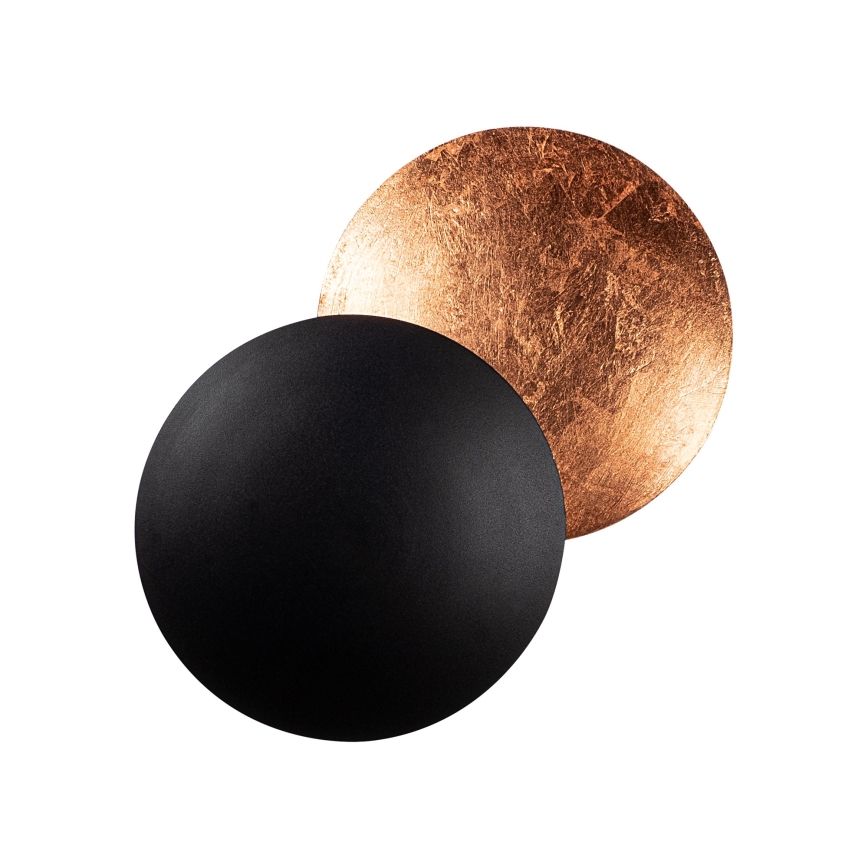 LED Wall light YOSMA LED/5W/230V 3000K black/copper