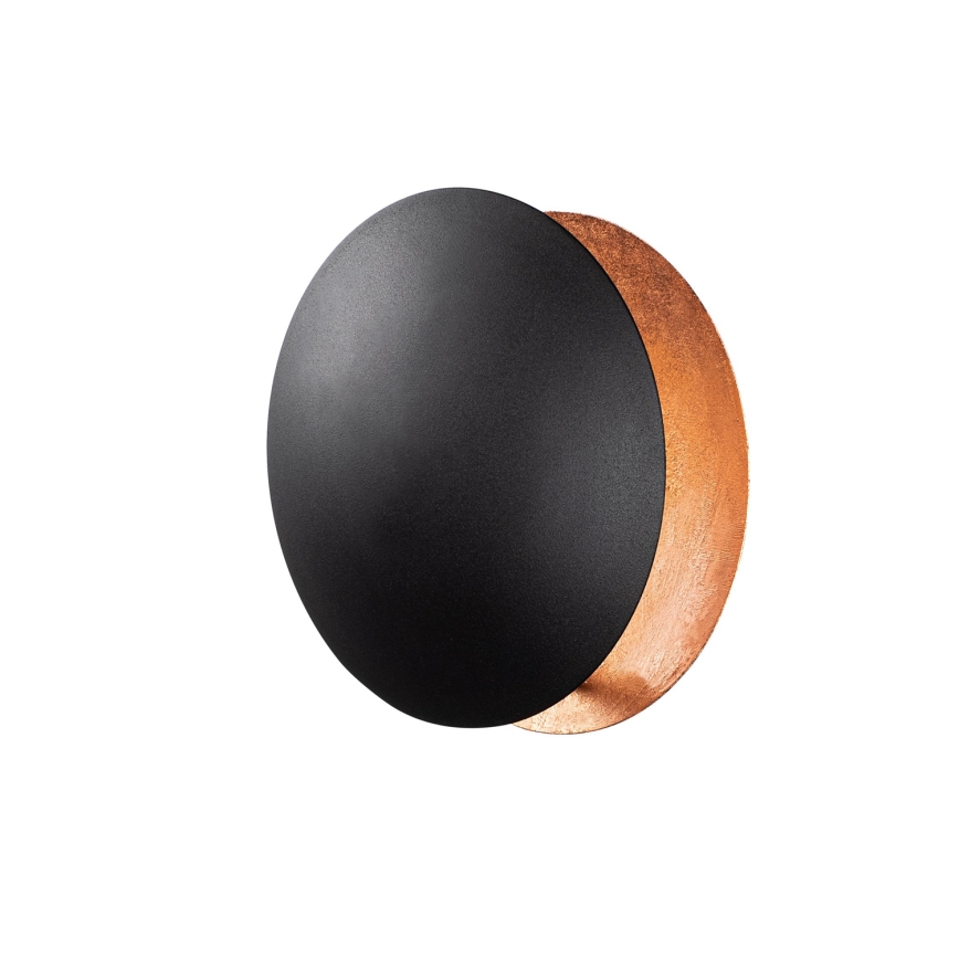LED Wall light YOSMA LED/5W/230V 3000K black/copper