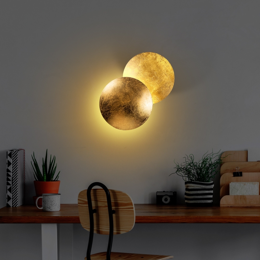 LED Wall light YOSMA LED/5W/230V 3000K gold