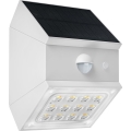 LED wall-mounted solar light with sensor LED/2,5W/3,7V 3000/4000/6000K IP65 1200 mAh white