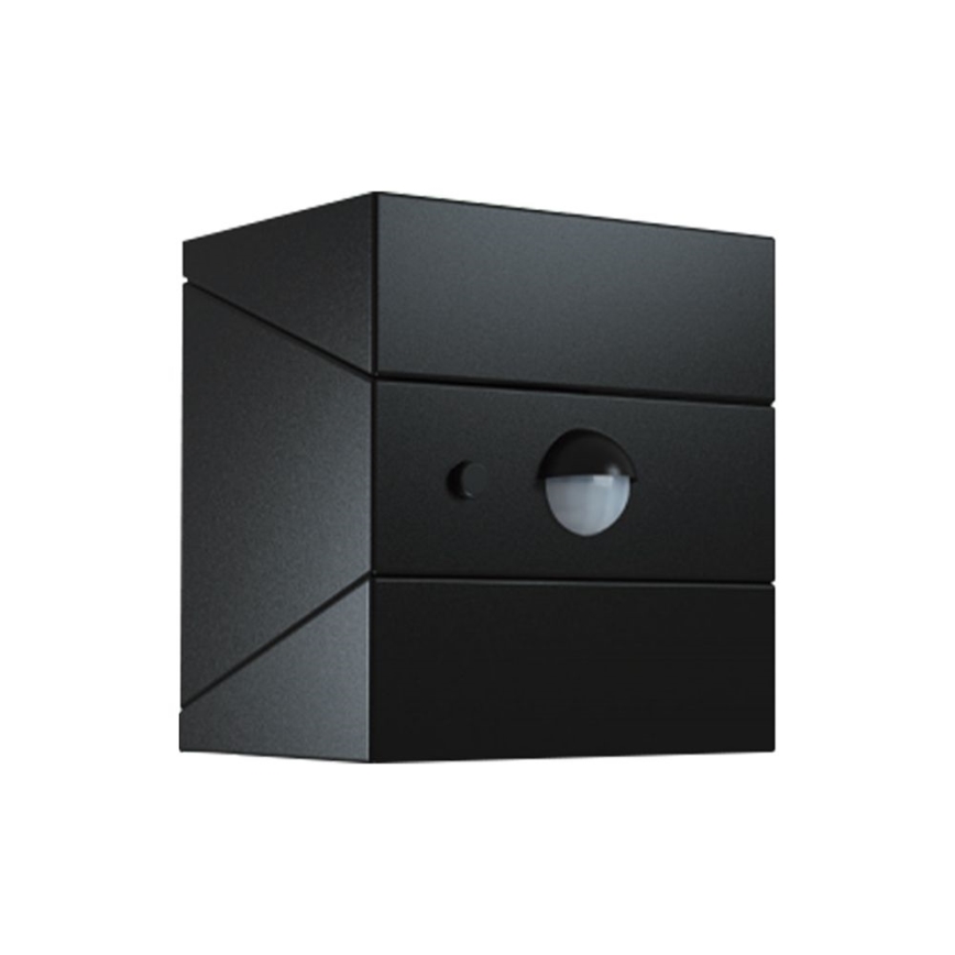 LED Wall-Mounted Solar Light with Sensor LED/2,5W/3,7V 3000/4000/6000K IP65 1200 mAh Black