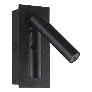 LED Wall-Mounted Spot Light LED/2W/230V 3000K, Black