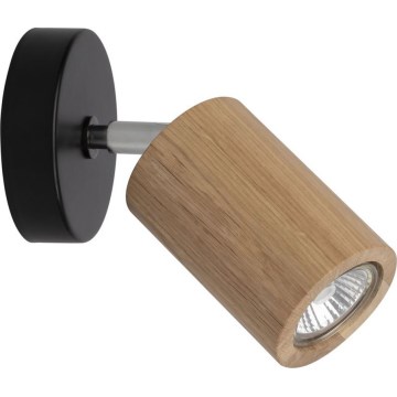 LED wall-mounted spotlight MATTI 1xGU10/5W/230V oak
