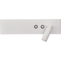 LED wall-mounted spotlight RESORT LED/10W/230V + LED/3W white right