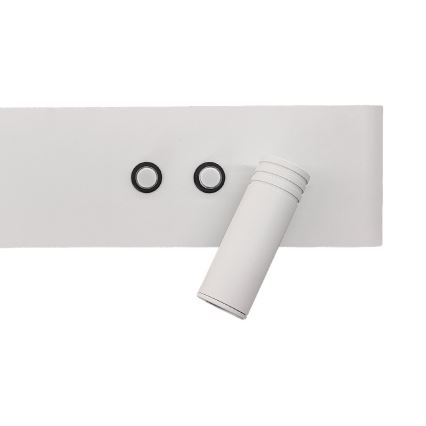 LED wall-mounted spotlight RESORT LED/10W/230V + LED/3W white right