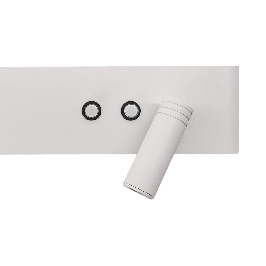 LED wall-mounted spotlight RESORT LED/10W/230V + LED/3W white right