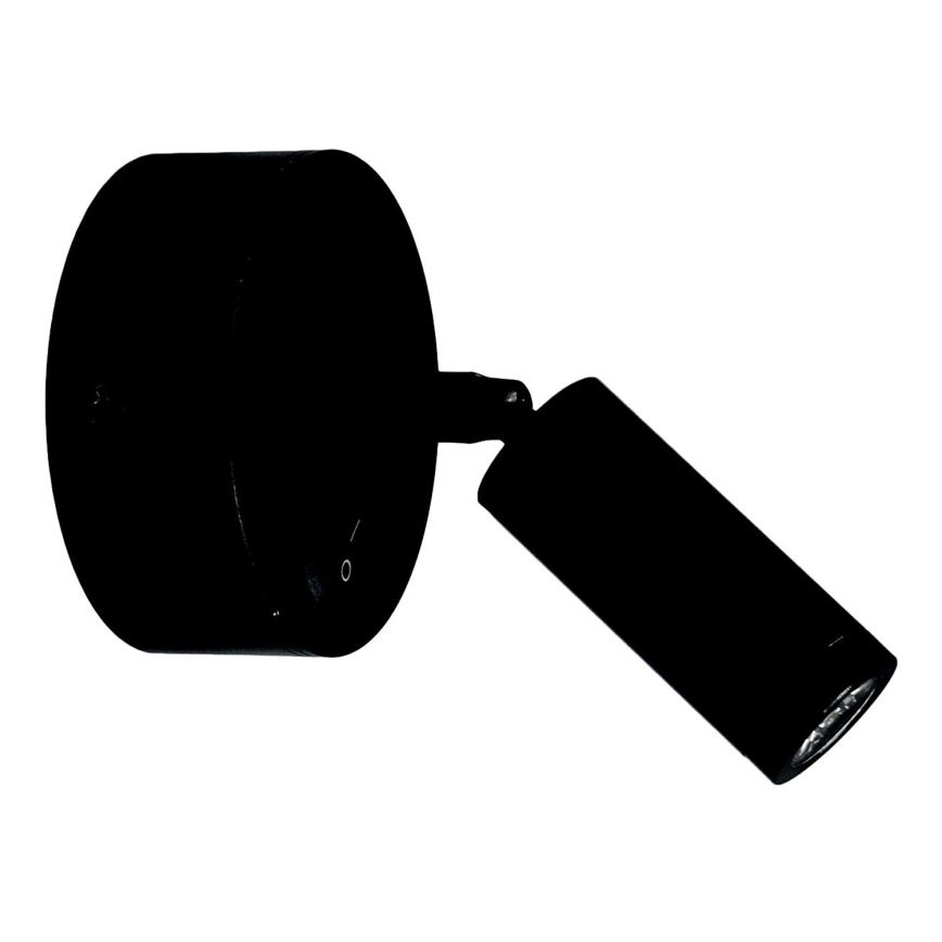 LED Wall spotlight ARISTON LED/3W/230V 3000K black