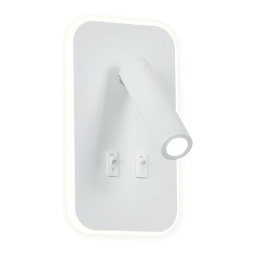 LED Wall spotlight IRIS LED/14W/230V 3000K white