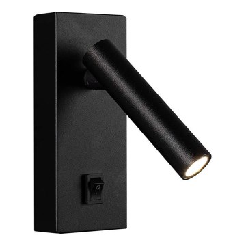 LED Wall spotlight LED/2W/230V 4000K black