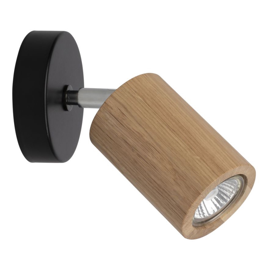 LED Wall spotlight MATTI 1xGU10/5W/230V oak