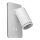 LED Wall spotlight PARIS 1xGU10/10W/230V + LED/6W/230V white
