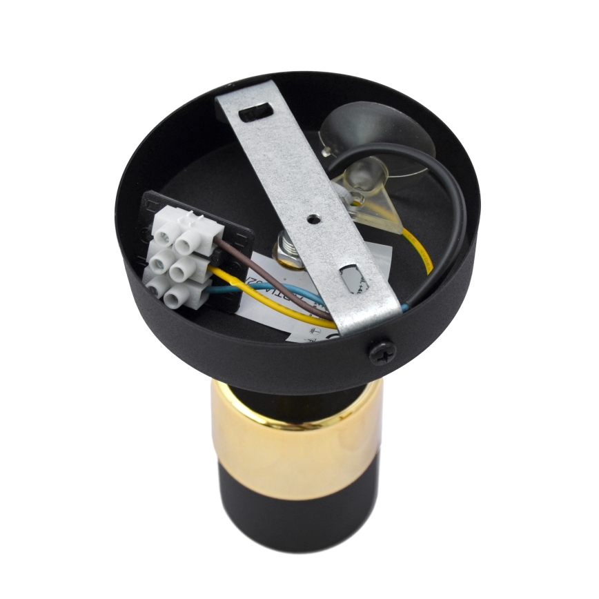 LED Wall spotlight TUBSSON 1xGU10/4,8W/230V black/gold