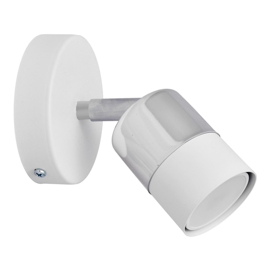 LED Wall spotlight TUBSSON 1xGU10/4,8W/230V white/shiny chrome