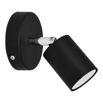 LED Wall spotlight TUNE 1xGU10/4,8W/230V black