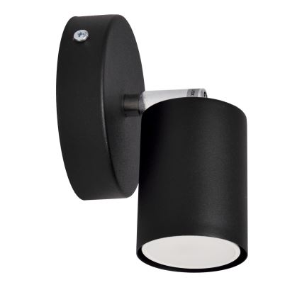 LED Wall spotlight TUNE 1xGU10/4,8W/230V black