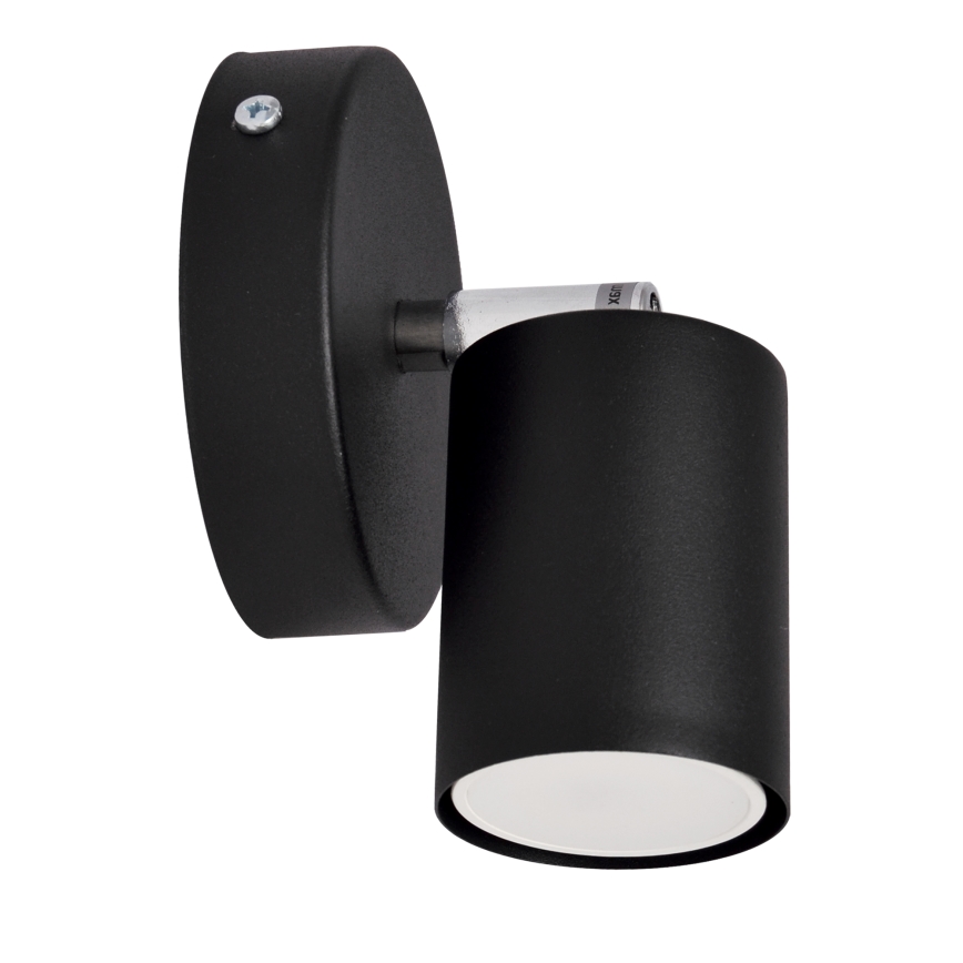 LED Wall spotlight TUNE 1xGU10/4,8W/230V black