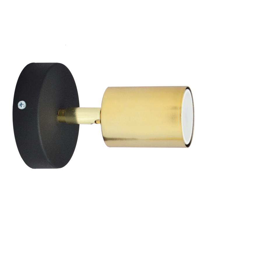 LED Wall spotlight TUNE 1xGU10/4,8W/230V gold/black