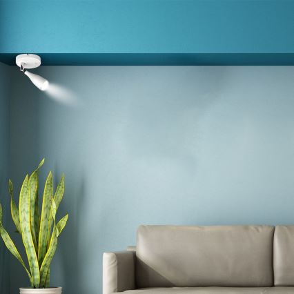 LED Wall spotlight with a switch LED/4,5W/230V 3000K white