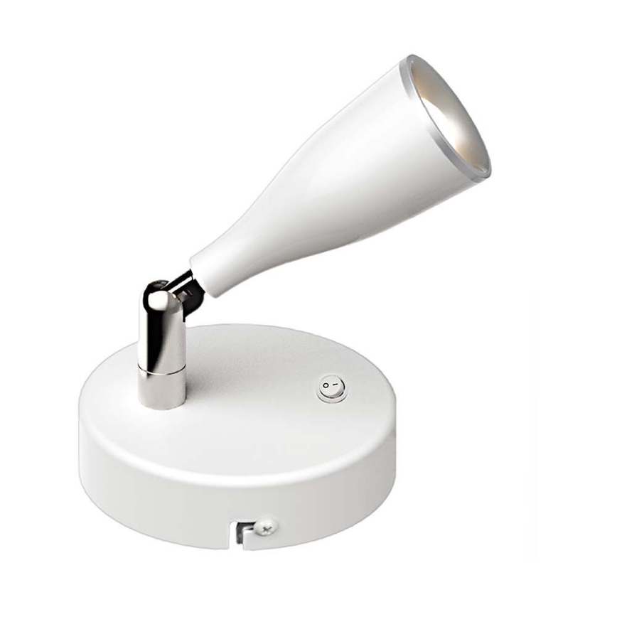 LED Wall spotlight with a switch LED/4,5W/230V 3000K white