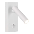 LED Wall spotlight with switch LED/2W/230V 3000K white