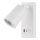 LED Wall spotlight with USB CHARGE LED/5W/230V white