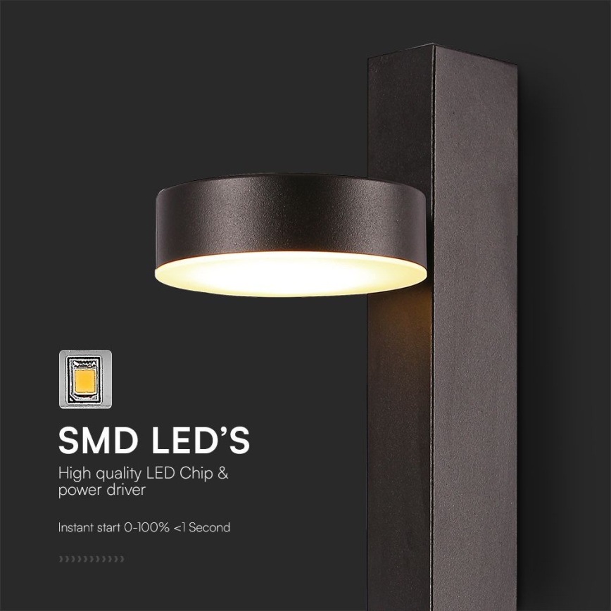 LED Wall spotlight with USB port LED/8W/230V 3000K