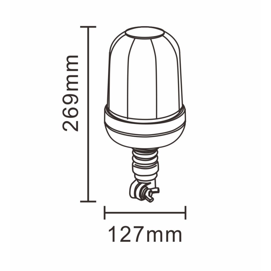 LED Warning beacon LED/12-24V IP66