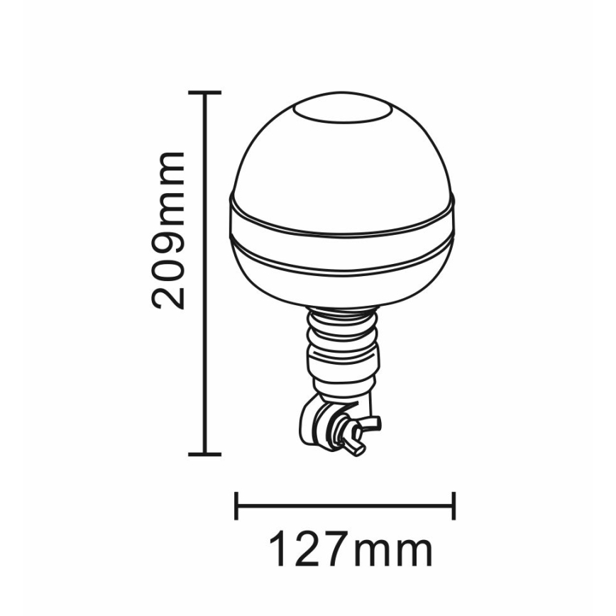 LED Warning beacon LED/12-24V IP66