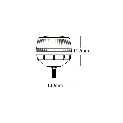LED Warning beacon LED/12-24V IP67
