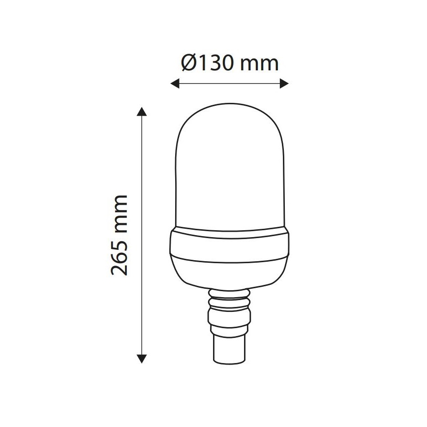 LED Warning beacon LIGHT LED H1/12-24V