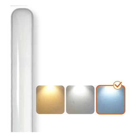 LED work fluorescent light NEGRO LED/36W/230V IP65 6000K