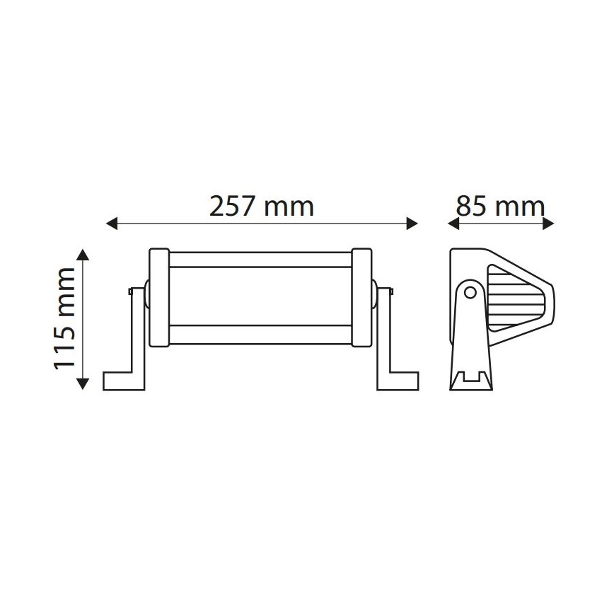 LED Work light EPISTAR LED/36W/10-30V IP67 6000K
