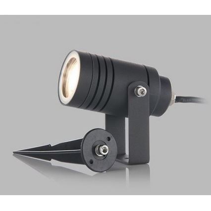 LED2 - Floodlight NAVY 1xGU10/42W/230V anthracite IP54