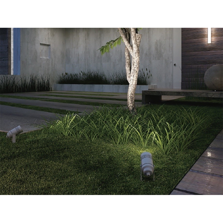 LED2 - Floodlight NAVY 1xGU10/42W/230V anthracite IP54