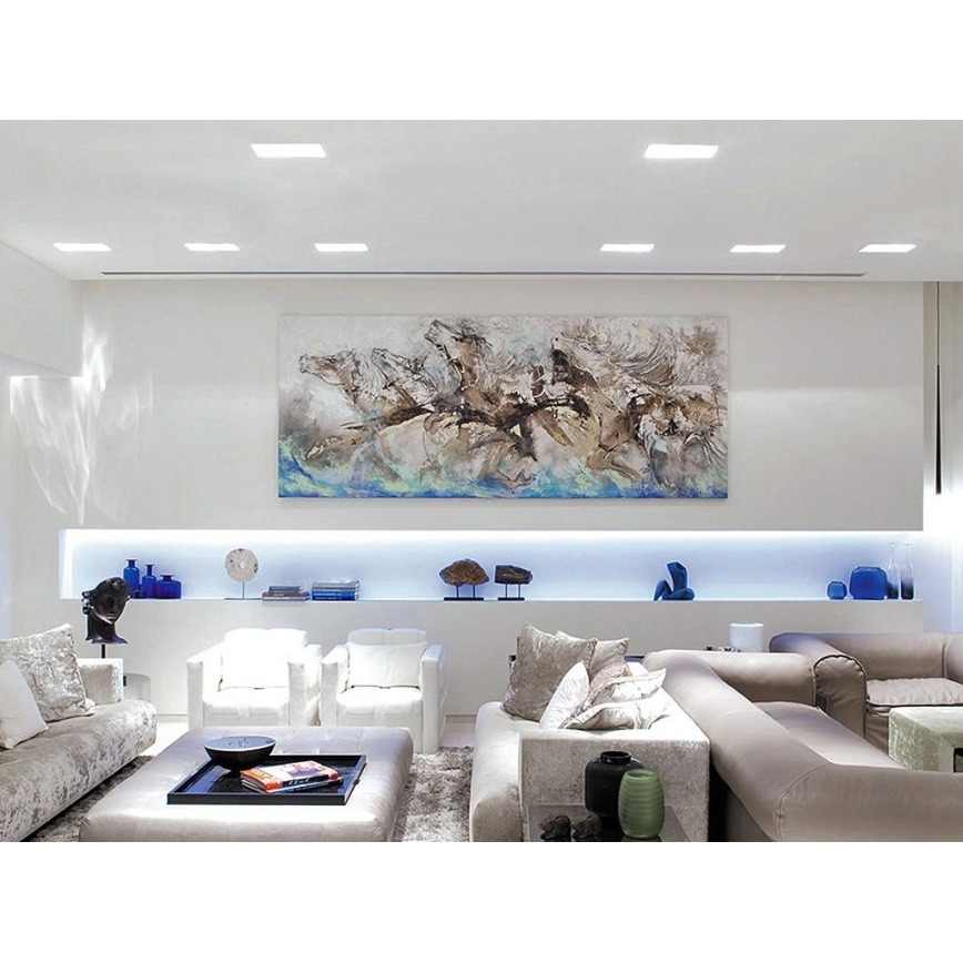 LED2 - LED Bathroom recessed light SLIM LED/10W/230V IP43 CRI 90