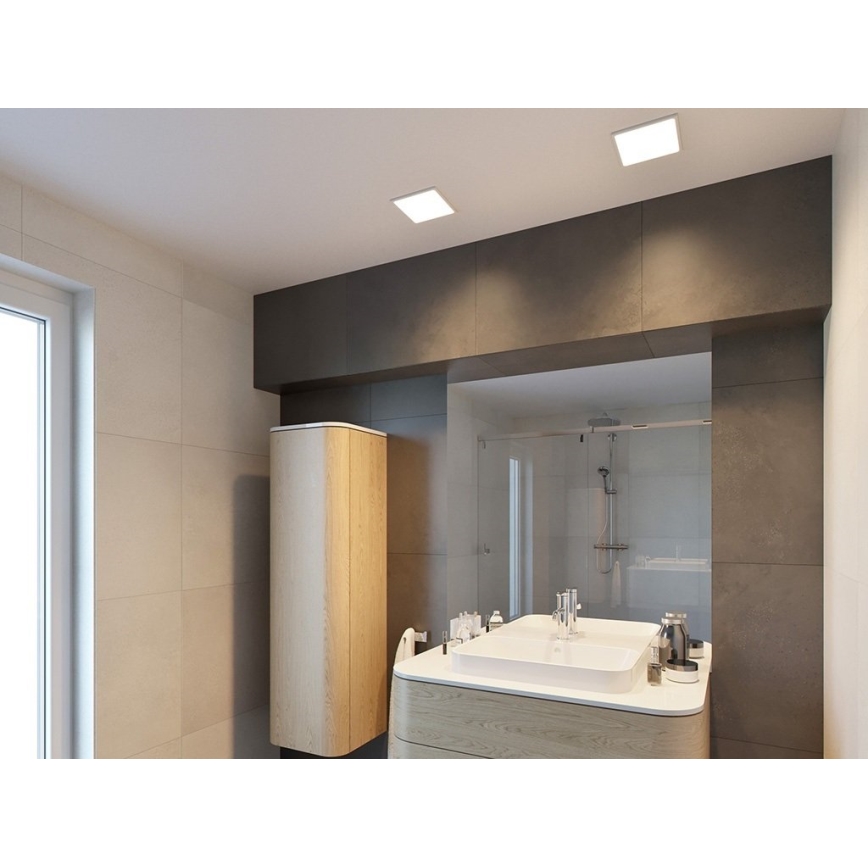 LED2 - LED Bathroom recessed light SLIM LED/20W/230V IP43 CRI 90