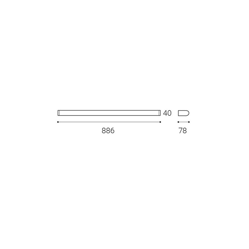 LED2 - LED Bathroom wall light TONDA LED/18W/230V IP44 3000K/4000K