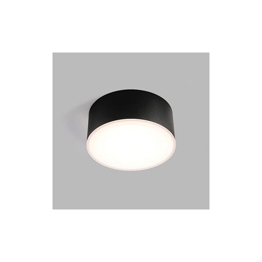 LED2 - LED Ceiling light BUTTON LED/12W/230V CRI 90 black